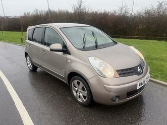 nissan note 1.6 16v tekna 2008