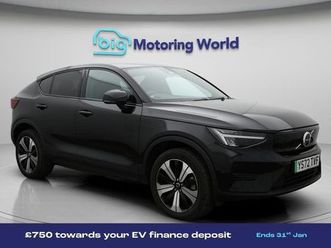 volvo c40 recharge 69kwh core suv 5dr electric auto (231 ps)