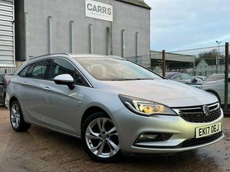 vauxhall astra 1.4i turbo sri nav sports tourer euro 6 5dr sat nav ulez new mot service estate 2017, 50000 miles, £7900 - 33113420 - exchangeandmart.co.uk