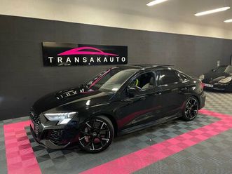audi rs3 berline 2.5 tfsi 400 s tronic 7 quattro / carplay / to / bo / ceramique