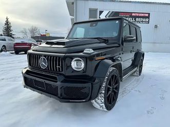 2021 mercedes-benz g-class amg g 63 brabus kit 4.0l twin-turbo