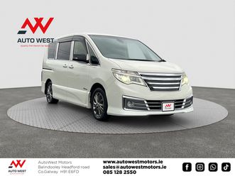 2014 nissan serena self charging hybrid automatic 8 seater