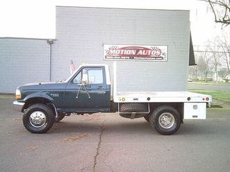ford f-350 1-ton dually 4x4 regular cab 5-speed