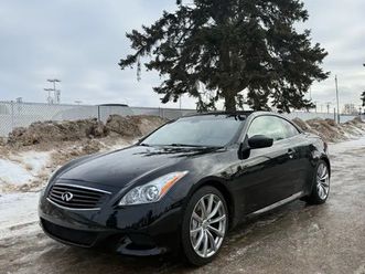 2009 infiniti g37s convertible hardtop