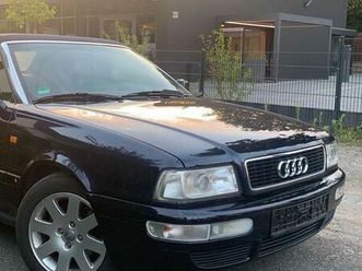 audi 80 cabrio 1.8 klima,elektrisches verdeck,scheckheft