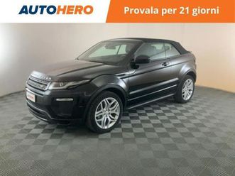 land rover range rover evoque 2.0 td4 150 cv convertibile se dynamic