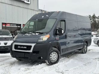 2021 ram promaster cargo van 3500 extended high-roof 159wb