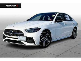 certified 2024 mercedes-benz c-class c 300 4matic