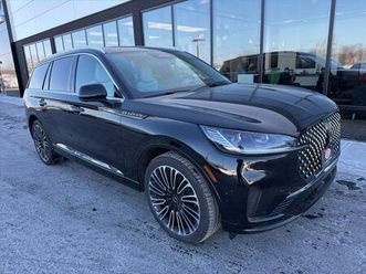 new 2026 lincoln aviator black label awd