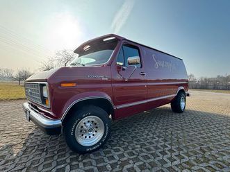 ford econoline promo van truck hot rod v8 351 cui bj. 1989