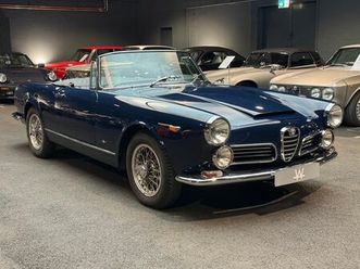 2600 touring spider/gt. zustand/wga 2+/borrani