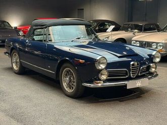 alfa romeo 2600 touring spider/gt. zustand/wga 2+/borrani