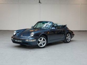 porsche 911 cabriolet (964) carrera 4 bvm