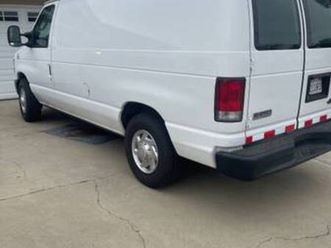 2011 ford e-250 super duty -cng- automatic- salvage title-50000 miles