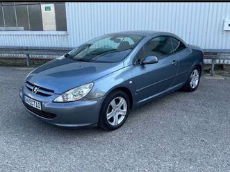 peugeot 307 cc / vier sitzer / hard top