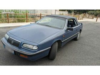 chrysler le baron 3.0 v6 cabriolet faible kilométrage très bon état