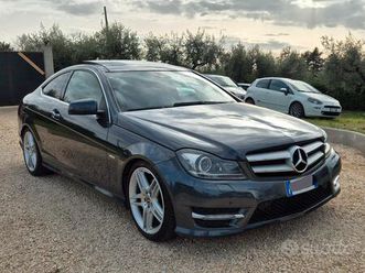 mercedes-benz c coupe 250 premium amg 204 cv -2011