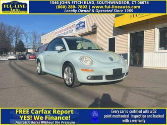 used 2006 volkswagen new beetle 2.5