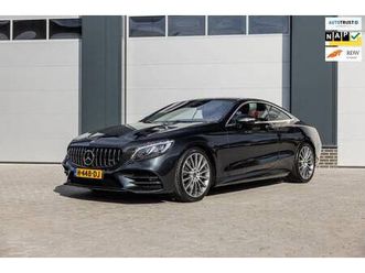 mercedes-benz s-klasse coupé - 560 4matic premium designo burmester memory