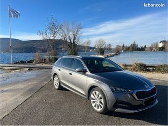 skoda octavia scout 4*4 dsg7 1ere main full led attelage électrique garanti 04/2027