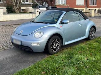 volkswagen new beetle décapotable , 75ch, 5cv , ct ok