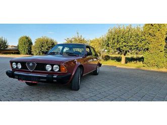 alfa romeo 6 (sei) 2.5 v6 busso vergaser limousine
