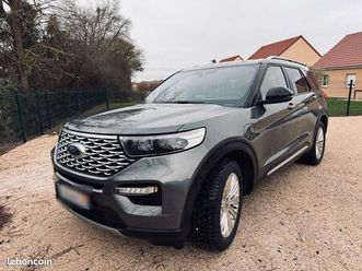 ford explorer platinum hybride rechargeable 2021 ethanol 88200kms