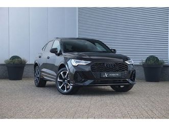 audi q3 sportback - 45 tfsi e s-line black ed pano|360cam|stuurvw|memory|sfeervl