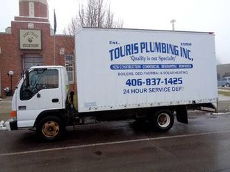 2001 gmc w3500 box truck tilt cab