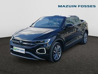 volkswagen t-roc cabriolet t-roc cabrio style business premium 1.0 tsi 81kw (110 cv) 6 vitesses manuel