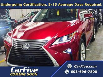 used 2017 lexus rx 350 base