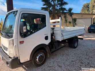 renault maxity benne et grue