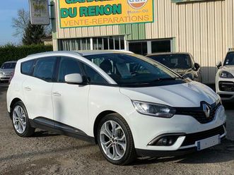 renault grand scenic 4 1.5 dci 110 cv 7 places bt6 business etat rare gps carplay bluetooth
