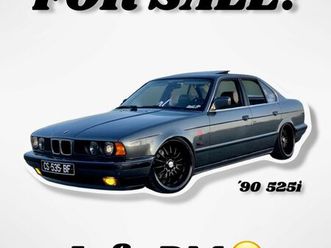 bmw série 5 e34 525i - 192ch