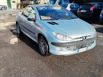 peugeot 206 cc cabrio 2.0 16v 136cv benzina