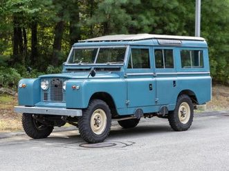 1963 land rover series ii 109 station wagon