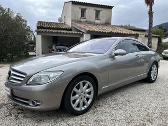 mercedes cl coupe 500 7gtro