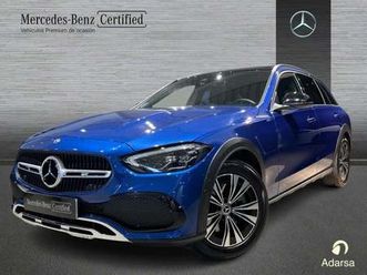 mercedes-benz clase c estate 220d 4matic all terrain 9g-tronic