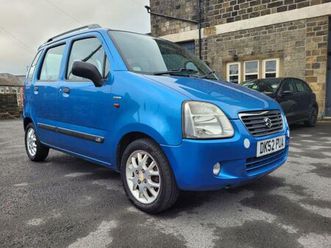 2002 suzuki wagon r 1.3 gl special 5dr estate petrol manual