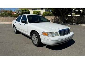 pristine 2011 ford crown victoria police intercept