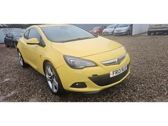 vauxhall astra gtc 1.4 t sri