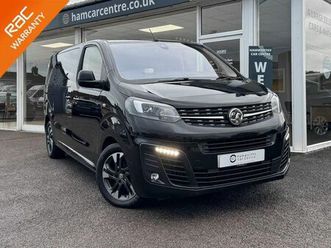 vauxhall vivaro life 2.0 turbo d elite l mpv 5dr diesel auto lwb euro 6 (start/stop) (7 seat) (180 ps)