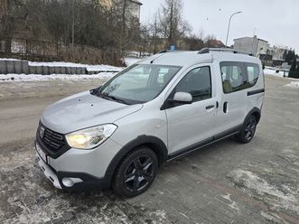 dacia dokker stepway 2017r 1.2 bezyna czluchów • olx.pl