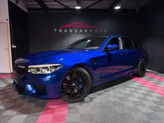 bmw m5 f90 600 ch bva8 / suivi complet bmw / sublime etat