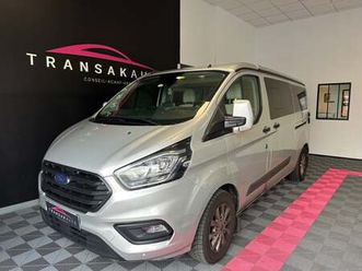 ford transit custom cabine approfondie 320 l2h1 2.0 ecoblue 130 bva limited