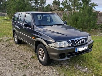 ssangyong musso 2.3 td impec outubro/00