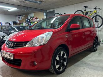 nissan note 1.4i highline edition 106хил. км. като нов личен