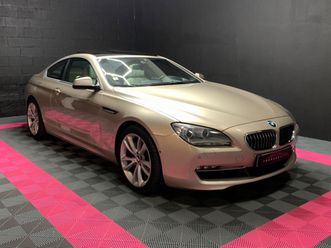 bmw serie 6 coupe f13 640d xdrive 313ch bva8 exclusive individual - origine france