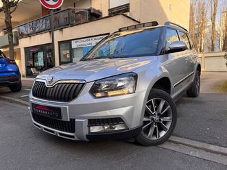 skoda yeti 2.0 tdi 150 scr 4x4 green tec outdoor dsg édition tour de france