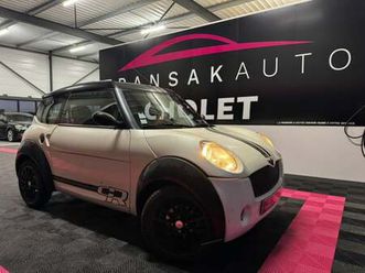 chatenet ch2610 ch26 - voiture sans permis - ct ok + cg offerte + moteur yanmar à chaine